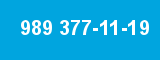 989 377-11-19 989 377-11-19